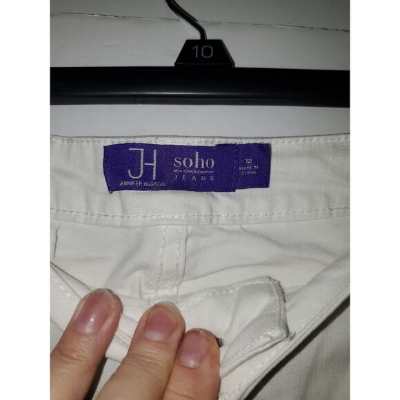 Jennifer Hudson Soho Jeans Leggings High Waist Curvy Fit Triple Zip Size 12 - Picture 5 of 10